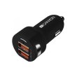 Автомобільний зарядний пристрій CANYON CNE-CCA04B 2xUSB 2.4A Black-Orange (CNE-CCA04B)