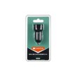 Автомобільний зарядний пристрій CANYON CNE-CCA04B 2xUSB 2.4A Black-Orange (CNE-CCA04B)