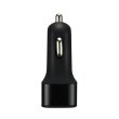 Автомобільний зарядний пристрій CANYON CNE-CCA07B 3xUSB 2.1A, QC3.0, Black (CNE-CCA07B)