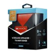 Портативна колонка CANYON CNS-CBTSP4BO Трансформер Portable Bluetooth, Black-Orange (CNS-CBTSP4BO)