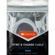 Кабель CANYON CNE-USBM1W USB - microUSB, 1 м, White (CNE-USBM1W)