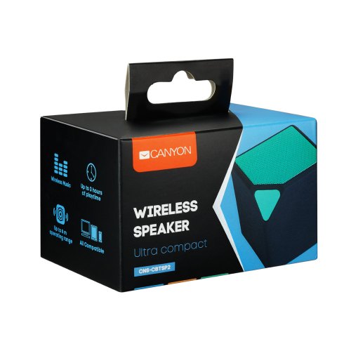 Портативна колонка CANYON CNS-CBTSP2 Portable Bluetooth, Blue (CNS-CBTSP2)