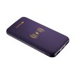 Зовнішній акумулятор Powerbank CANYON CNS-TPBW8P, 8000 mAh, безпровідна зарядка, вхід micro-USB/Type-C, вихід 2хUSB, Purple (CNS-TPBW8P)