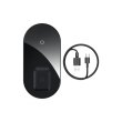 БЗП Baseus Simple 2in1 Wireless Charger Pro Edition For Phones+Pod Black