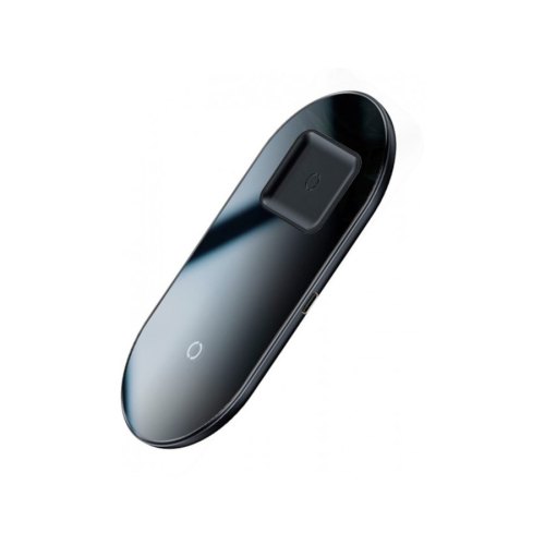 БЗП Baseus Simple 2in1 Wireless Charger 18W Max For Phones+Pods Black