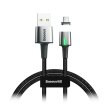 Кабель Baseus Zinc Magnetic Cable USB MicroUSB 2.4A 1m Black
