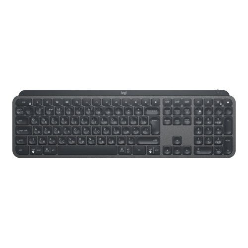 Клавіатура Logitech MX Keys Advanced Wireless Illuminated Graphite (920-009417)