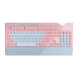 Клавіатура дротова, Asus ROG Strix Flare Cherry MX RGB (90MP00M0-B0UA04) Pink