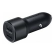 Автомобільний зарядний пристрій Samsung EP-L1100WBEGRU 15W ULC Dual Fast Car Charger With Cable Black