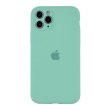 Чохол Apple Silicone Case for iPhone 11 Pro Max, Ice Sea Blue (Camera Lens Protection)