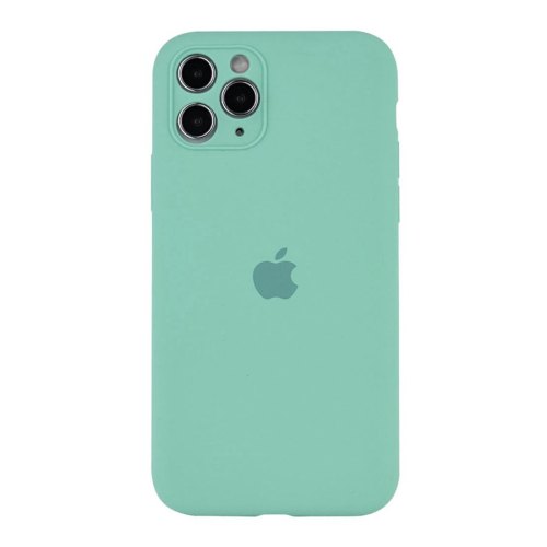 Чохол Apple Silicone Case for iPhone 11 Pro Max, Ice Sea Blue (Camera Lens Protection)