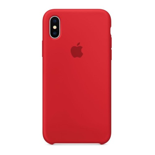 Чохол Apple Silicone Case HC for iPhone X/Xs , Red 14