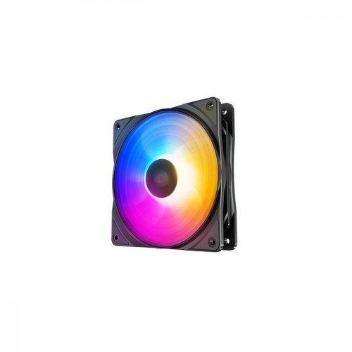 Кулер для корпуса Deepcool RF120FS 120х120х25мм 3 кольора (фіолетовий/блакитний/помаранчовий) LED