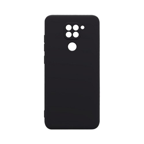 Накладка Soft Matte Slim Fit TPU Case for Xiaomi Redmi Note 9 (ARM56657), Black