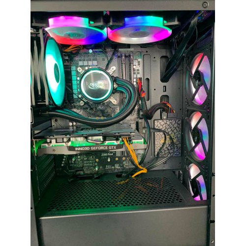 Ігровий ПК RGB з СВО i5 9400F (6ядер/6потоків) 2,90GHz/ОЗУ-16GB Hyperx/HDD-1ТB+240SSD/GTX1660super 6GB/Deepcool 600W/