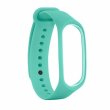 Браслет для Xiaomi Mi Band 5/ 6/ 7 (silicone) Mint