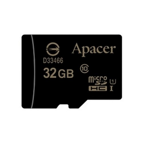 microSDHC карта 32GB Apacer class10 UHS-1 (AP32GMCSH10U1-R)