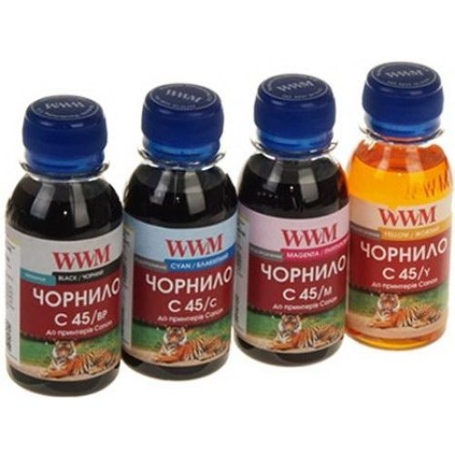 WWM Комплект чернил Canon PG-440/CL-441 (4 х 100г) BP/C/M/Y (C45SET-4)