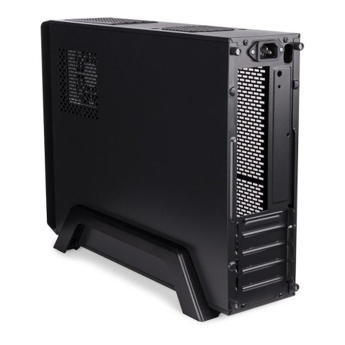 Корпус Vinga CS309B Slim, Mini - ITX, Micro - ATX, з блоком живлення, 400 Вт, 2 x USB 2.0, 2 x Audio