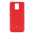 Чохол Silicone Case для Xiaomi Redmi Note 9S / 9 Pro / 9 Max, Red