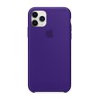 Чохол Apple Silicone Case for iPhone 11 Pro Max Violet (With Metal Frame Camera Lens Protection)