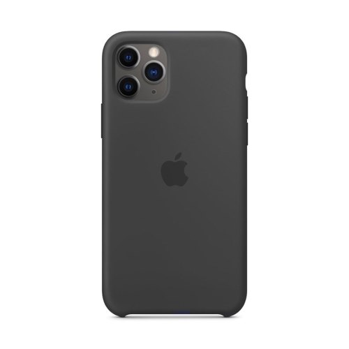 Чохол Apple Silicone Case for iPhone 11 Pro Max Black (With Metal Frame Camera Lens Protection)