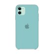 Чохол Apple Silicone Case for iPhone 11 Pro, Ice Sea Blue (With Metal Frame Camera Lens Protection)