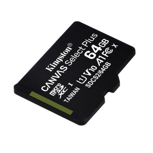 microSDXC карта 64Gb Kingston class10 з SD адаптером UHS-I R100MB/s (SDCS2/64GB)