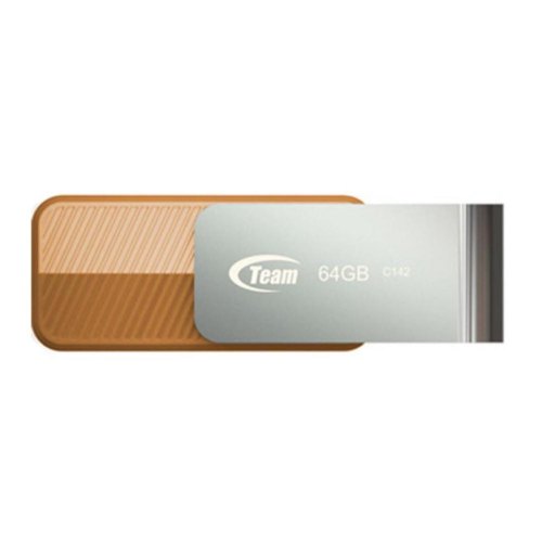 USB флеш 64GB Team C142 Brown (TC14264GN01)