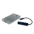 Зовнішня кишеня 2,5, Grand-X для HDD 2,5 USB 3.1 Type-C (HDE31)