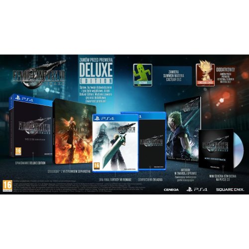 Програмний продукт на BD диску FINAL FANTASY VII REMAKE[PS4, English version]