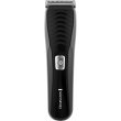 Машинка для стрижки Remington Pro Power Precision Steel, мережа+акум., роторний мотор, насадок-2, сталь, чорний