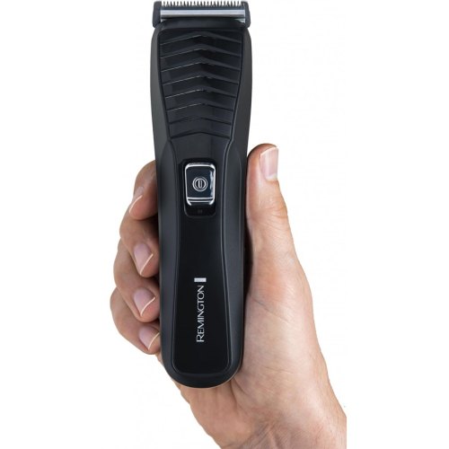 Машинка для стрижки Remington Pro Power Precision Steel, мережа+акум., роторний мотор, насадок-2, сталь, чорний