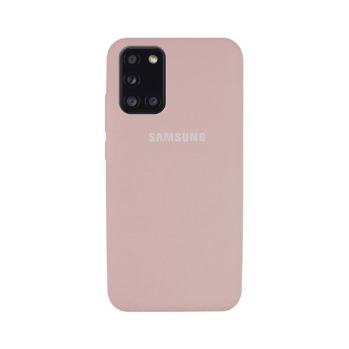 Чохол Silicone Case для Samsung A315/A31 (2020), Pink Sand