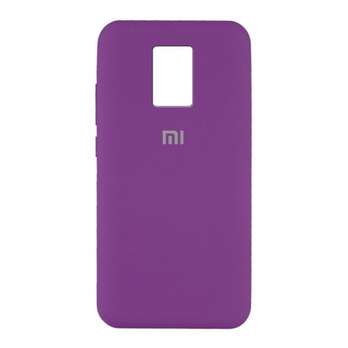 Чохол Silicone Case для Xiaomi Redmi Note 9S / 9 Pro / 9 Max, Grape