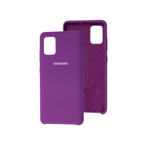 Чохол Silicone Case для Samsung A515/A51 (2020), Grape
