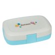 Ланч бокс Планета з екоматеріала, бірюзовий 1200 мл.