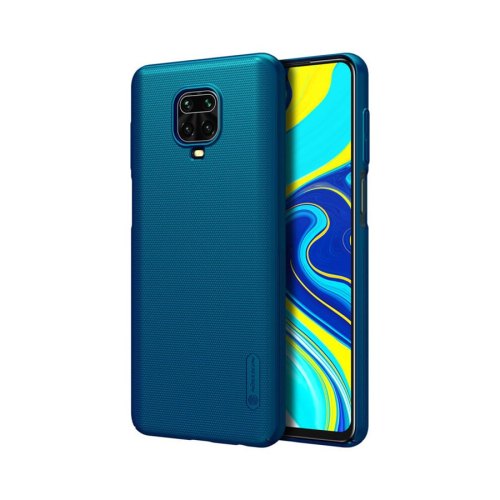 Накладка Nillkin Matte для Xiaomi Redmi Note 9s / Note 9 Pro / Note 9 Pro Max (+ плівка) Peacock blue