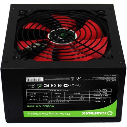 Блок живлення GameMax (GM-450B) 450Вт