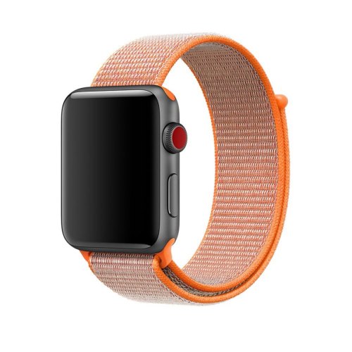 Ремінець Neylon Sport Loop Band for Apple Watch 38/40 mm Spicy Orange