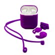 Case XO for Apple AirPods 1/2 4in1 (Purple)