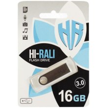 USB флеш 16GB Hi-Rali Shuttle Series Silver (HI-16GB3SHSL)