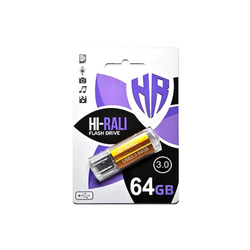USB флеш 64GB Hi-Rali 3.0 USB Corsair серiя бронза (HI-64GB3CORBR)