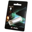 USB флеш 8GB Hi-Rali Rocket Series Silver (HI-8GBVCSL)
