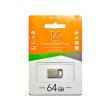 USB флеш 64GB T&G 113 Metal Series Silver (TG113-64G)