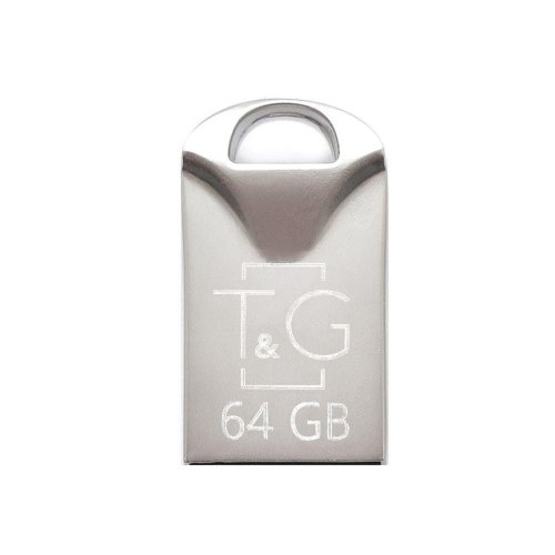 USB флеш 64GB T&G 106 Metal Series Silver (TG106-64G)