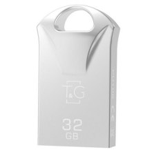 USB флеш 32GB T&G 106 Metal Series Silver  (TG106-32G)