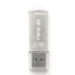 USB флеш 4GB Hi-Rali Rocket Series Silver (HI-4GBVCSL)