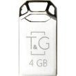 USB флеш 4GB T&G 110 Metal Series Silver (TG110-4G)