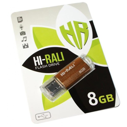 USB флеш 8GB Hi-Rali Corsair Series Bronze (HI-8GBCORBR)